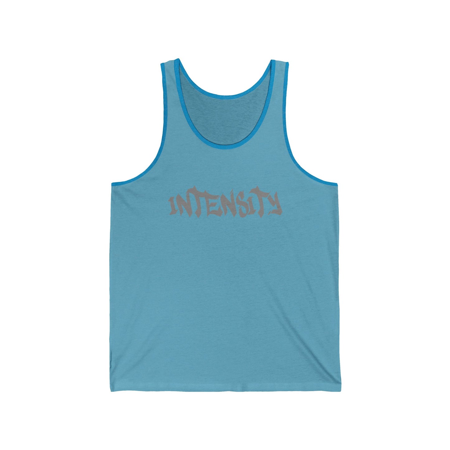 Men's "INTENSITY" Jersey Tank - (Gray)