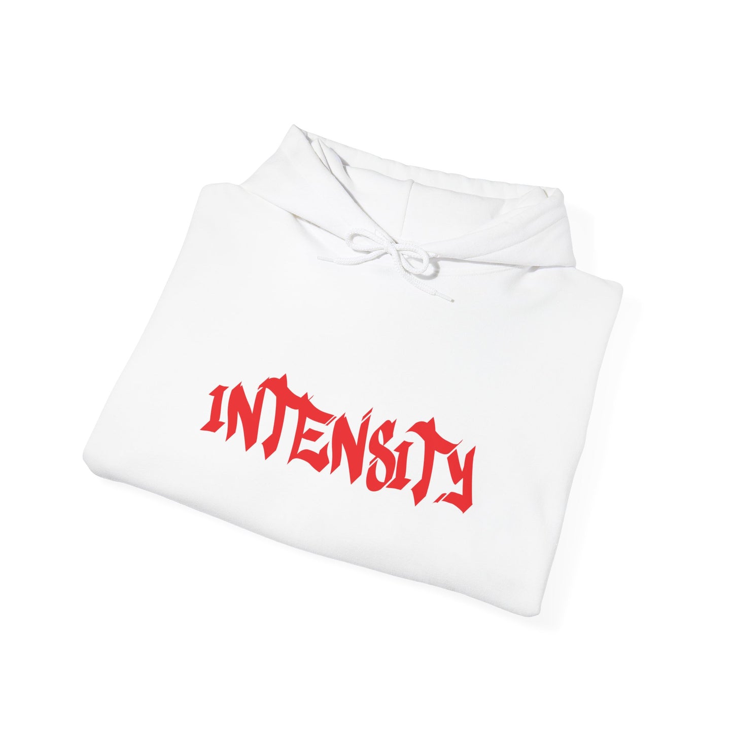 Women's "INTENSITY" Heavy Hoodie (Red)