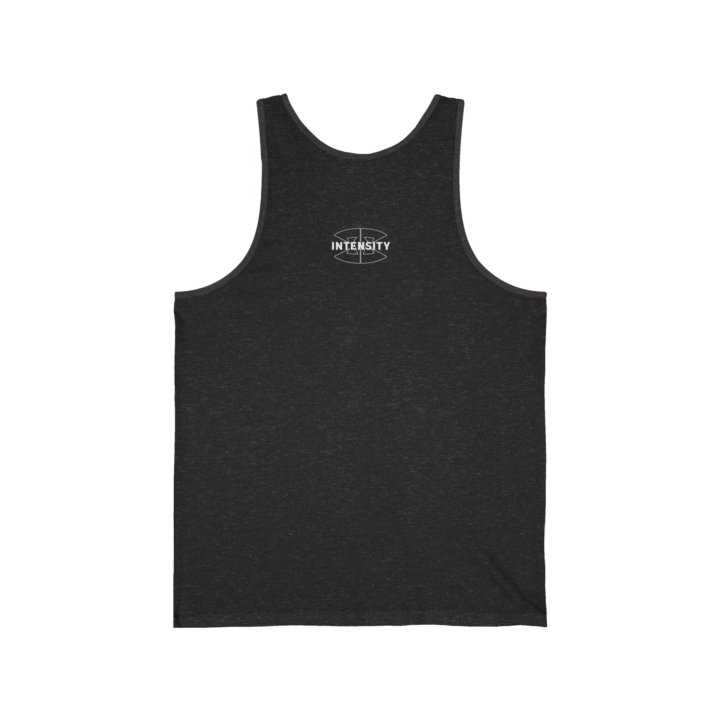 Men's "INTENSITY" Jersey Tank (White)