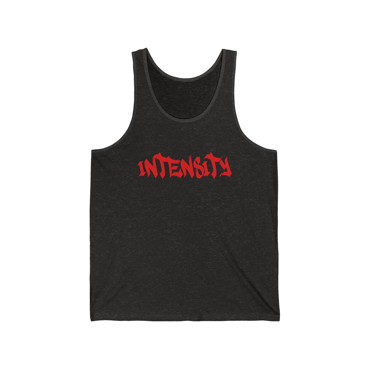 Men's "INTENSITY" Jersey Tank (Red)