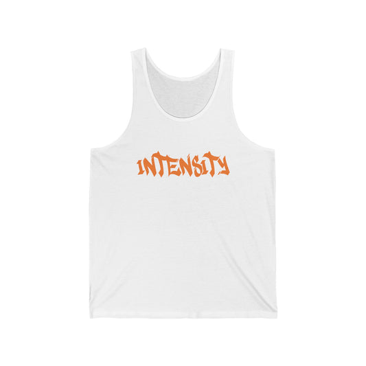 Men's "INTENSITY" Jersey Tank (Orange)