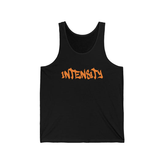 Men's "INTENSITY" Jersey Tank (Orange)