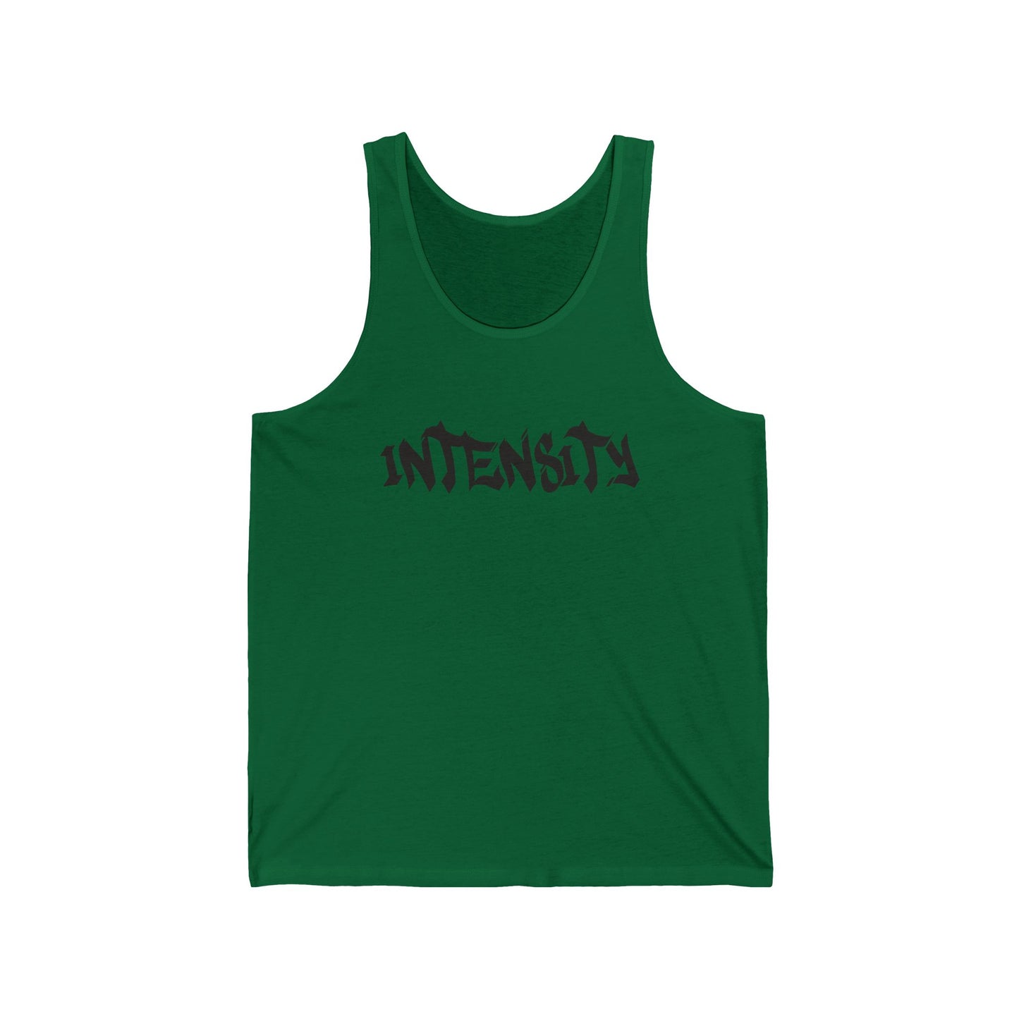 Men's "INTENSITY" Jersey Tank (Black)