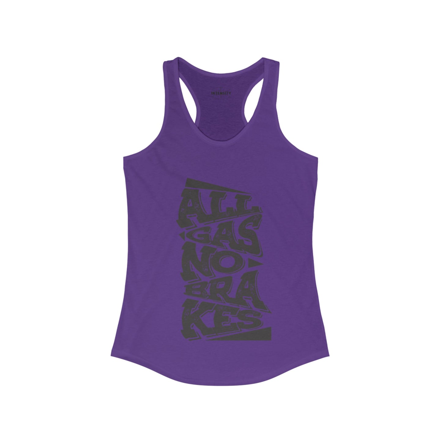 Women's Tank Top - All Gas No Breaks (Black)
