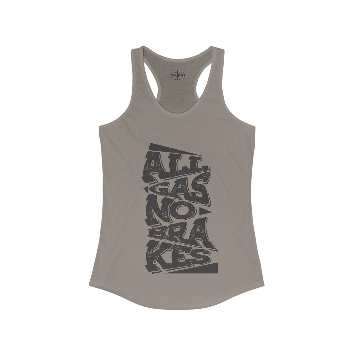 Women's Tank Top - All Gas No Breaks (Black)