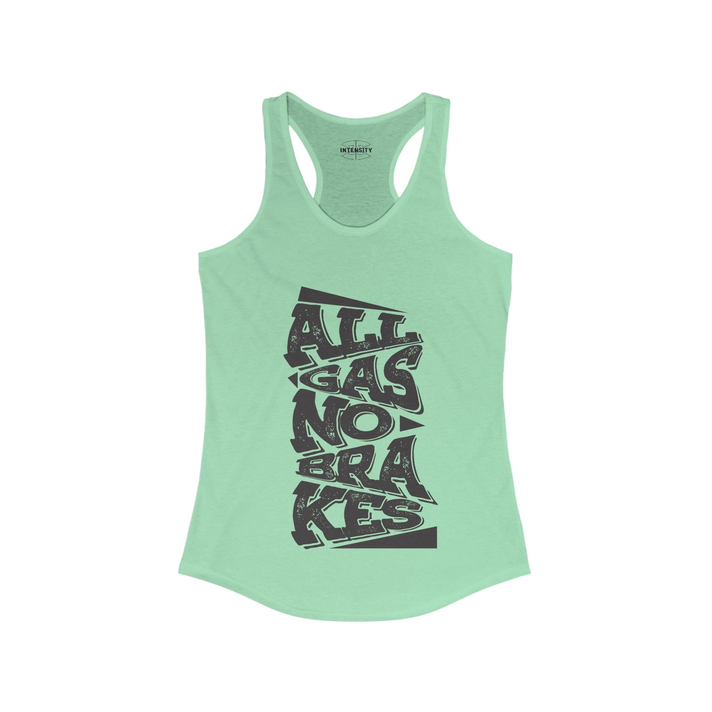 Women's Tank Top - All Gas No Breaks (Black)