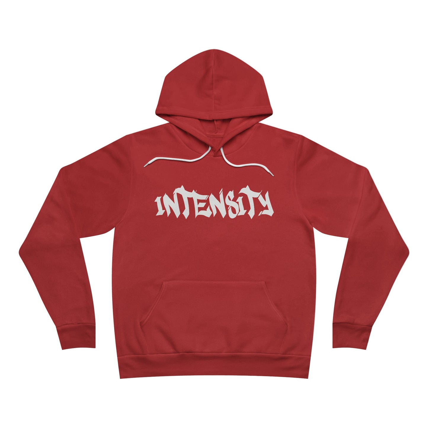 Men's "INTENSITY" Regular Hoodie (White)