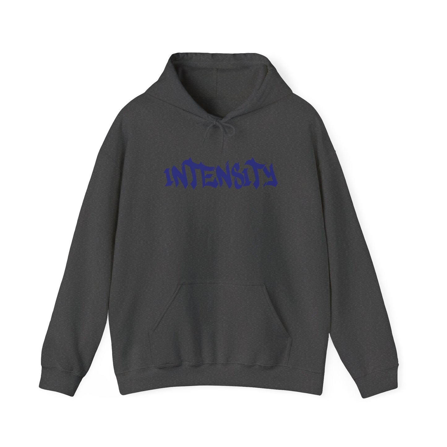 Men's "INTENSITY" Heavy Hoodie (Blue)