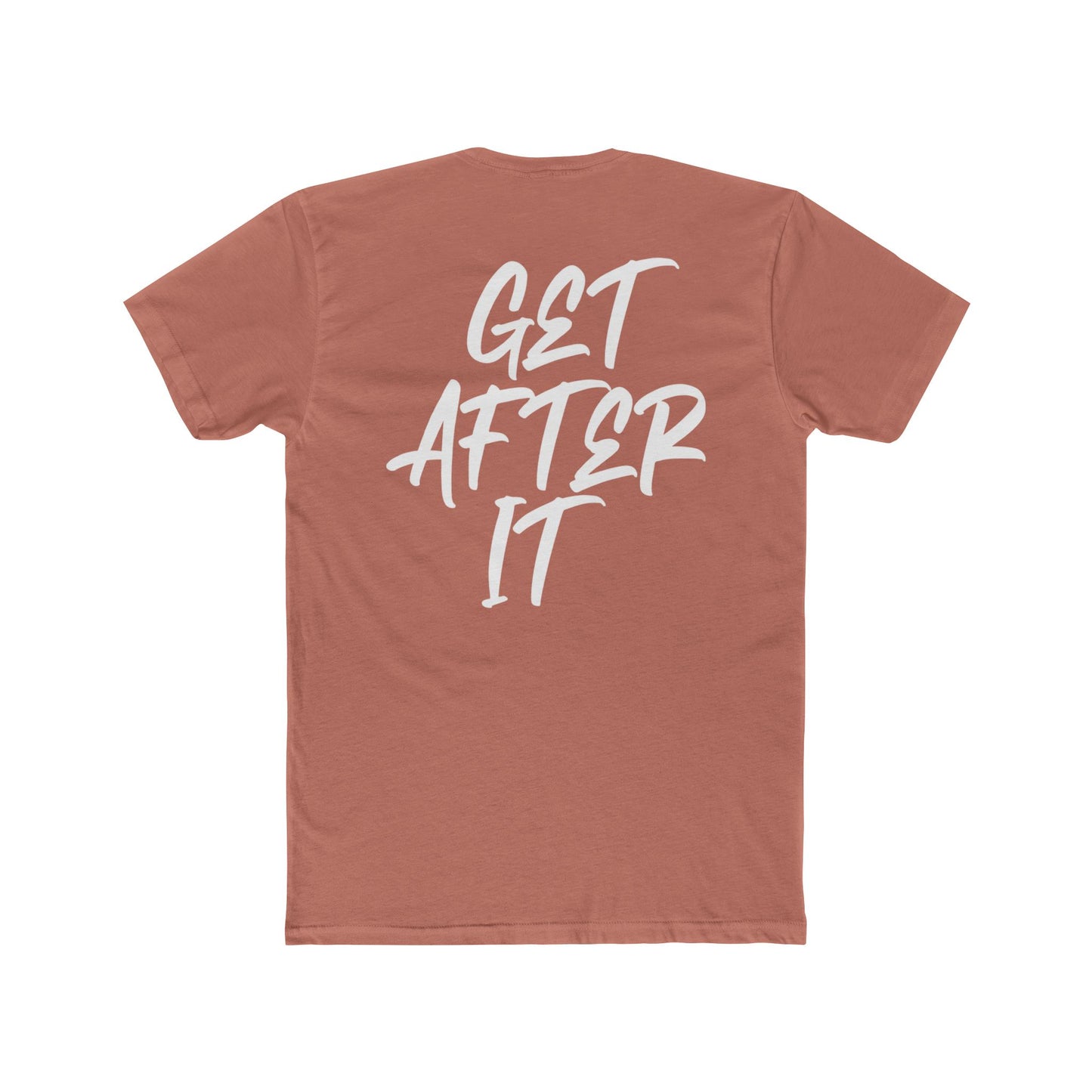 Men's "Get After It" - V1 Shirt (White)