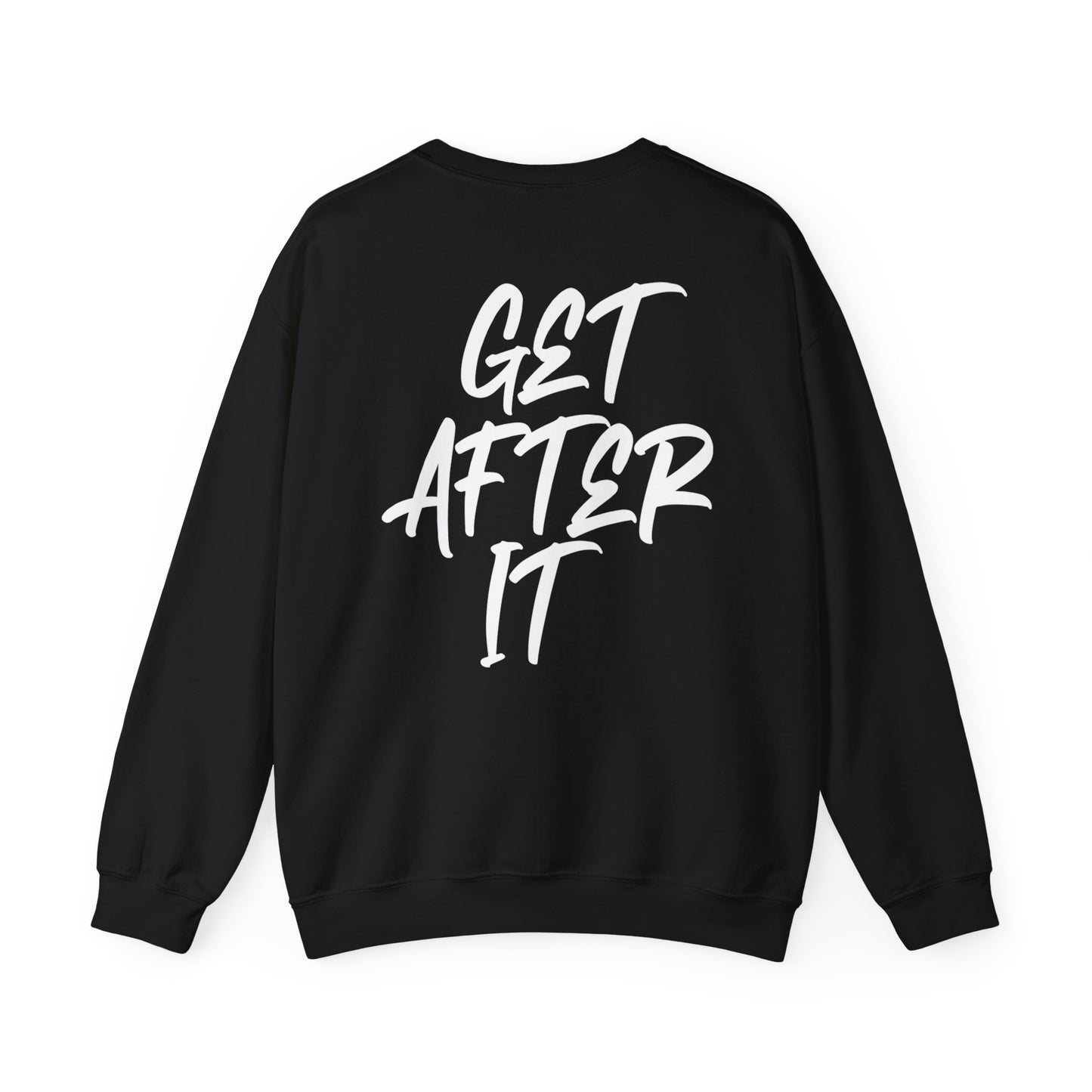 Women's "Get After It" - V1 Crewneck Sweatshirt (White)