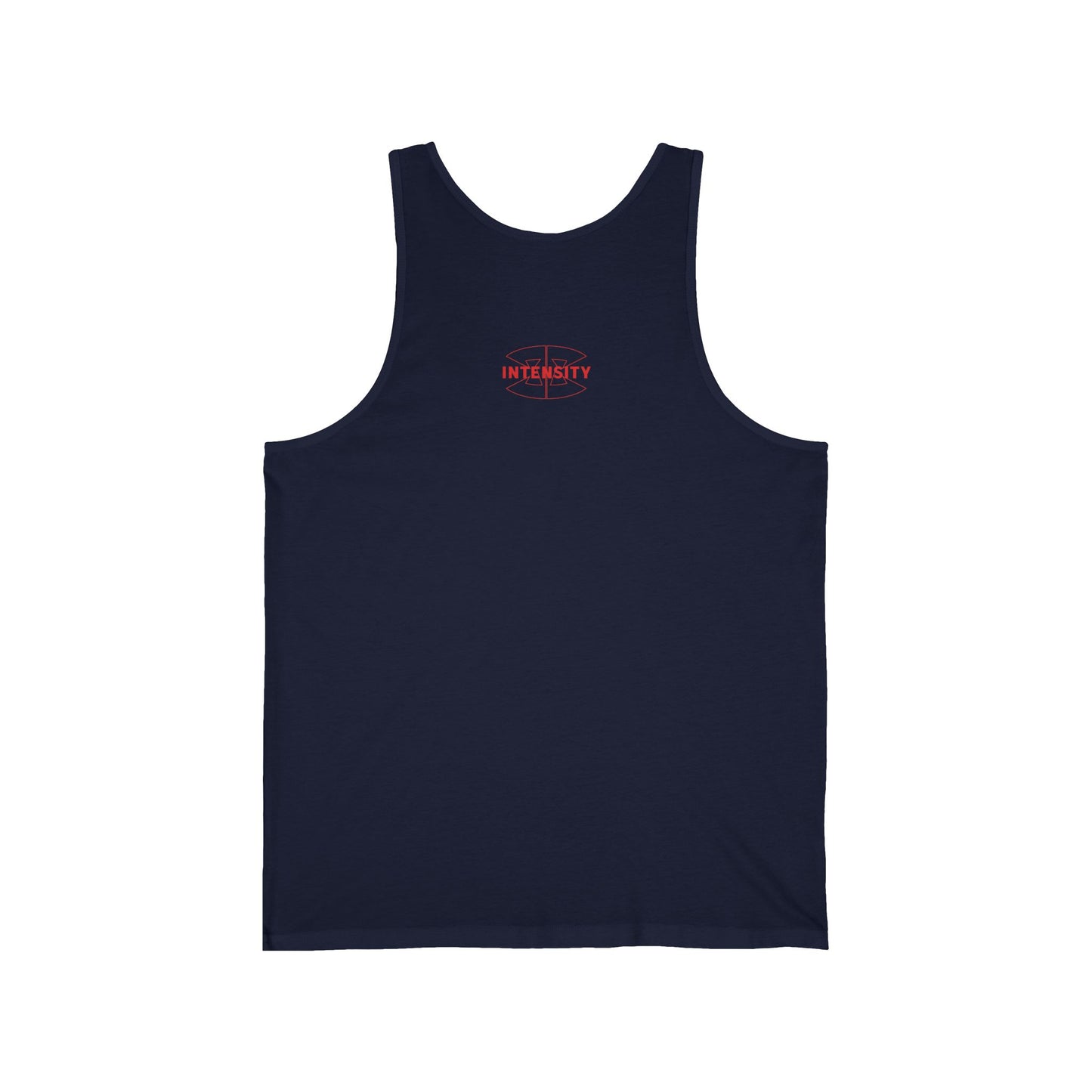 Men's "INTENSITY" Jersey Tank (Red)