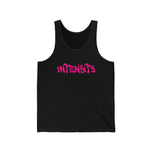 Men's "INTENSITY" Jersey Tank (Hot Pink)