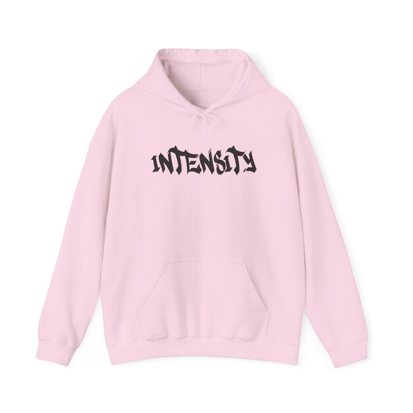 Women's "INTENSITY" Heavy Hoodie (Black)