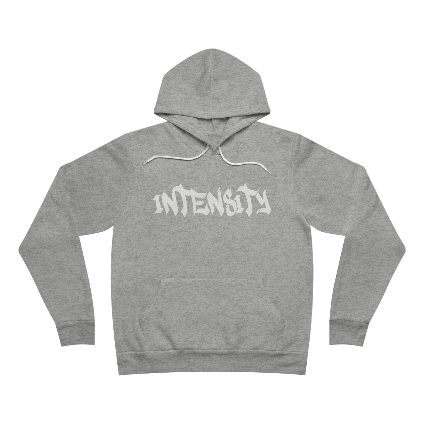 Men's "INTENSITY" Regular Hoodie (White)