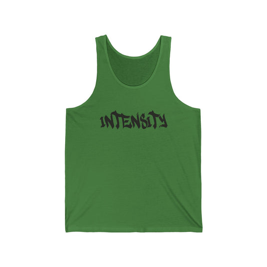 Men's "INTENSITY" Jersey Tank (Black)
