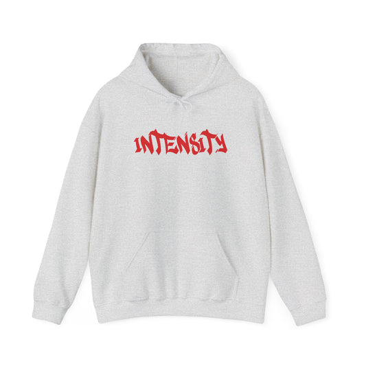 Women's "INTENSITY" Heavy Hoodie (Red)