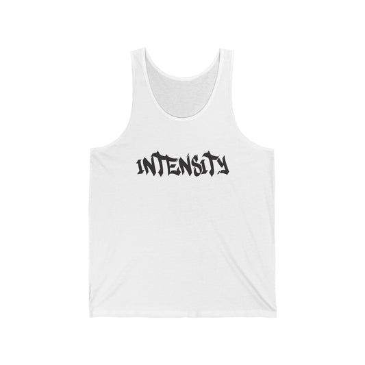 Men's "INTENSITY" Jersey Tank (Black)