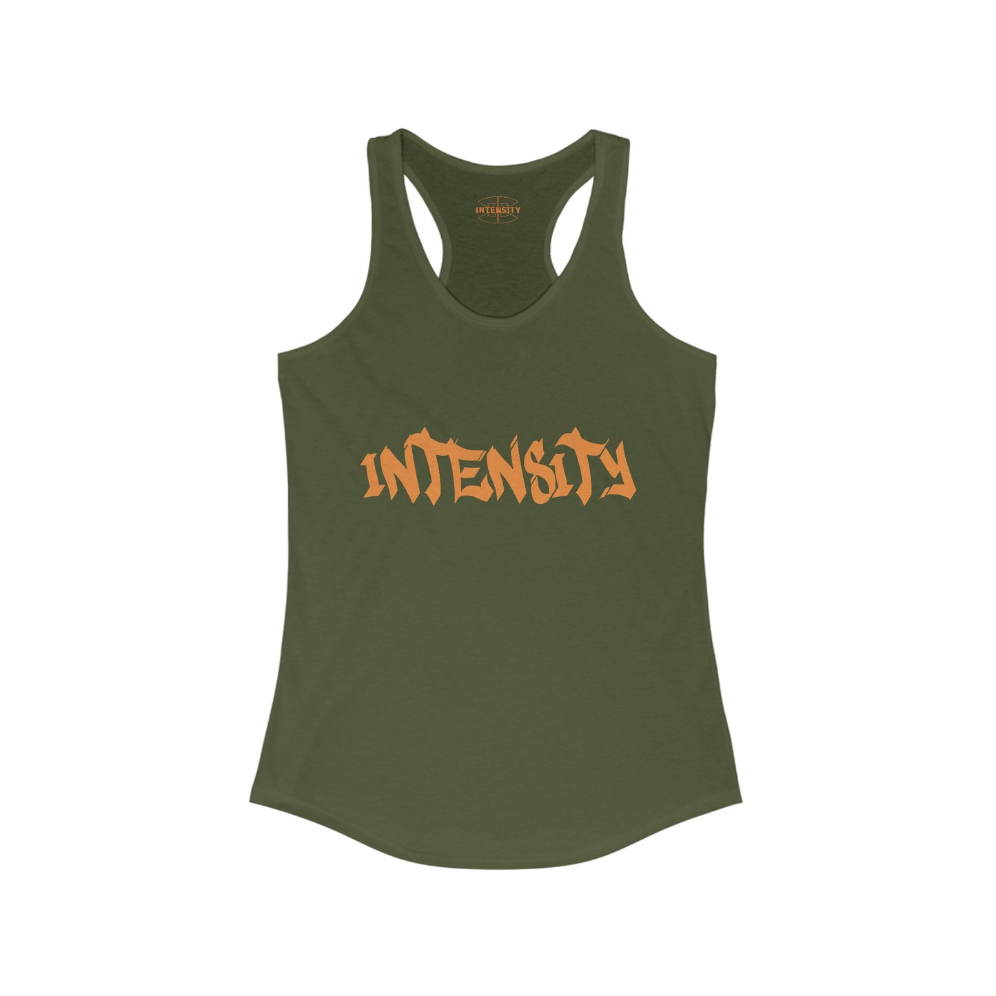 Women's "INTENSITY" Women's Tank Top (Orange)