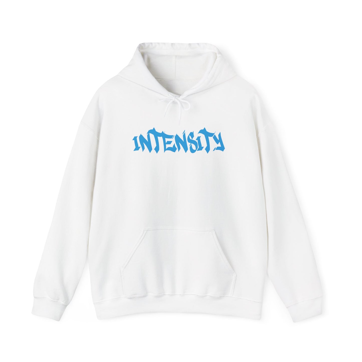 Men's "INTENSITY" Heavy Hoodie (Baby Blue)