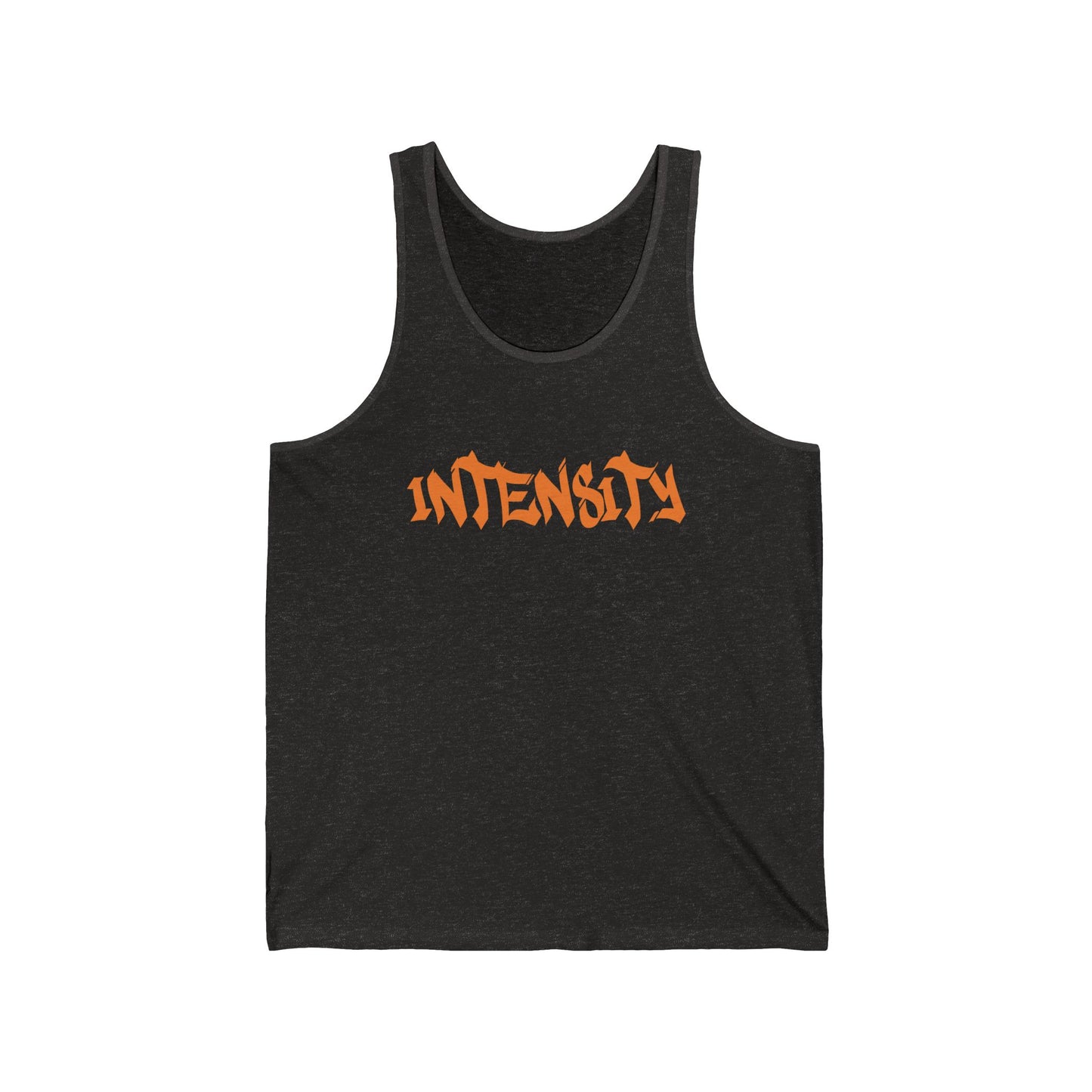 Men's "INTENSITY" Jersey Tank (Orange)