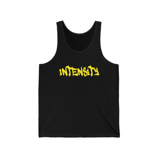 Men's "INTENSITY" Jersey Tank (Yellow)