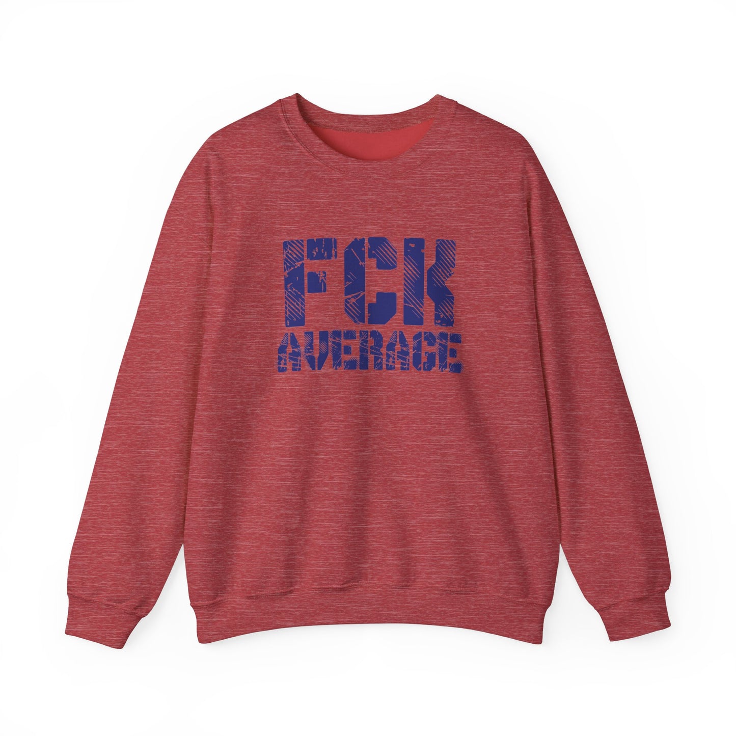 Women's "FCK Average" Crewneck (Blue)