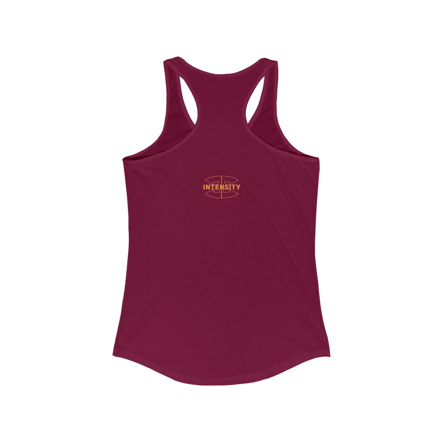Women's "INTENSITY" Women's Tank Top (Orange)