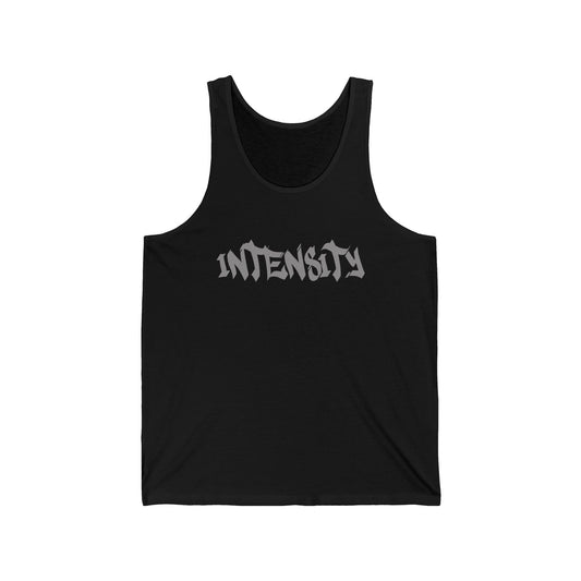 Men's "INTENSITY" Jersey Tank - (Gray)