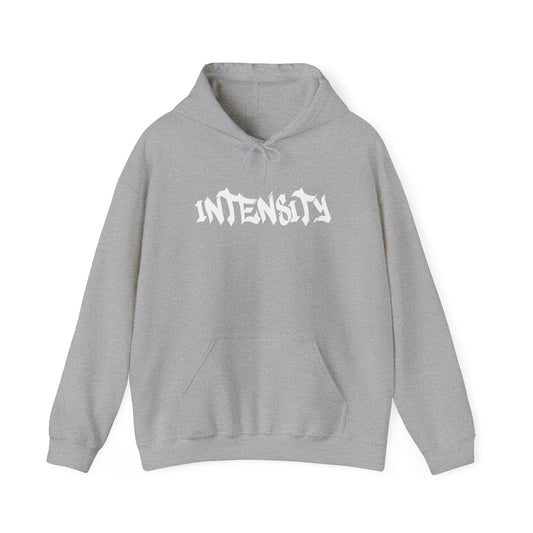 Men's "INTENSITY" Heavy Hoodie (White)