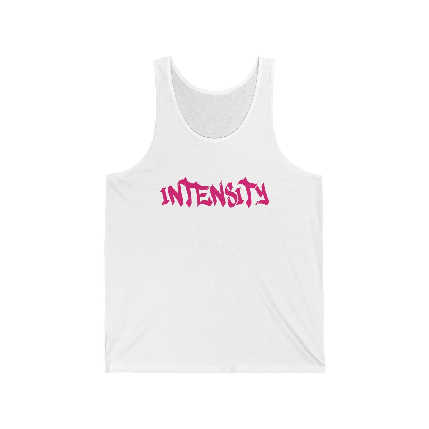 Men's "INTENSITY" Jersey Tank (Hot Pink)