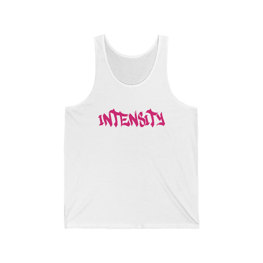 Men's "INTENSITY" Jersey Tank (Hot Pink)
