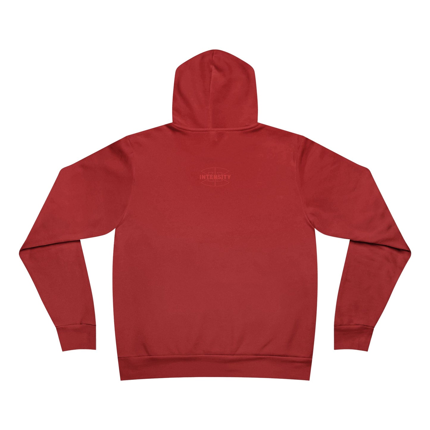 Women's "INTENSITY" Regular Hoodie (Red)