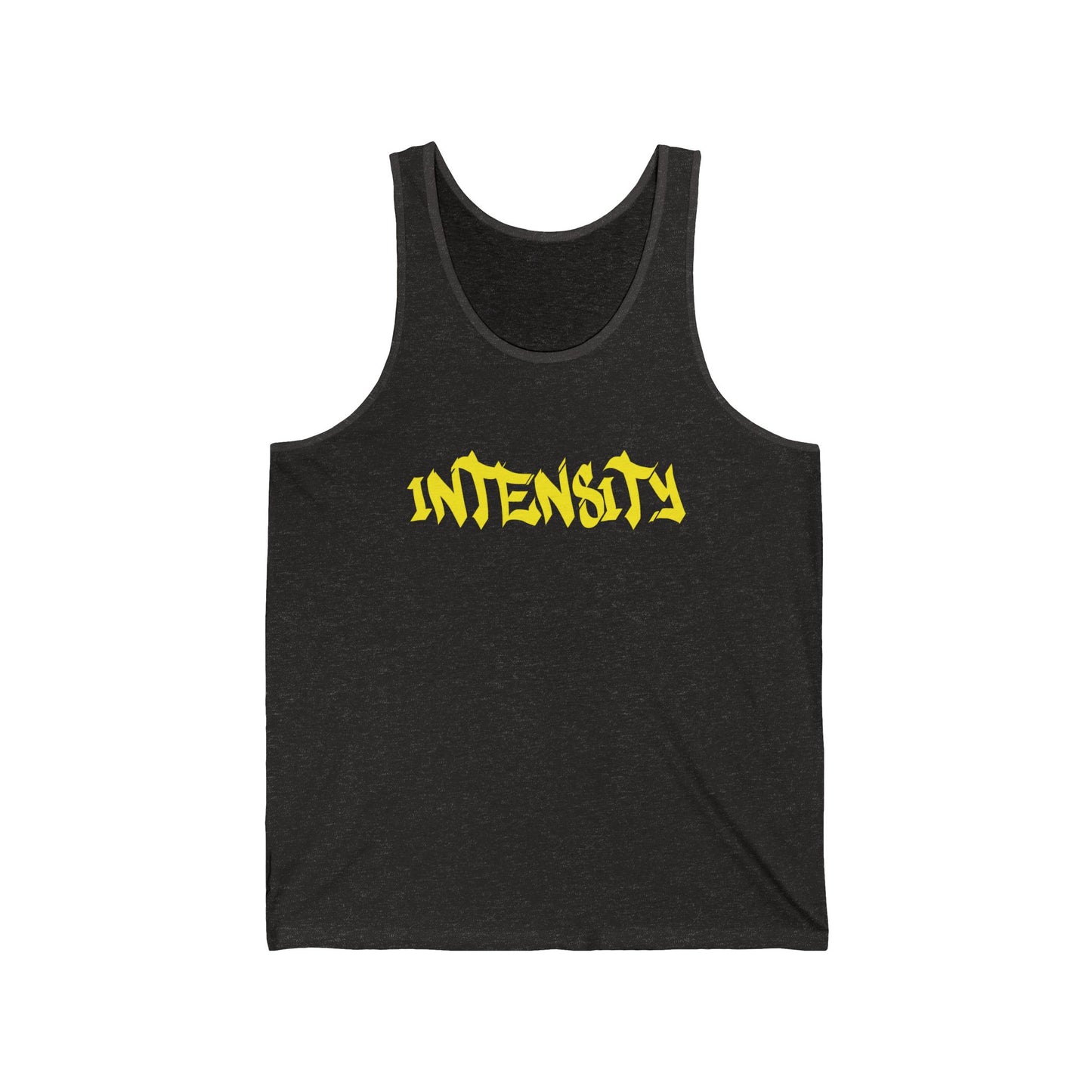 Men's "INTENSITY" Jersey Tank (Yellow)