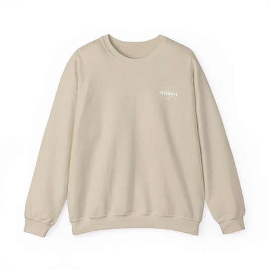 Men's "Get After It"- V1 Crewneck Sweatshirt (White)
