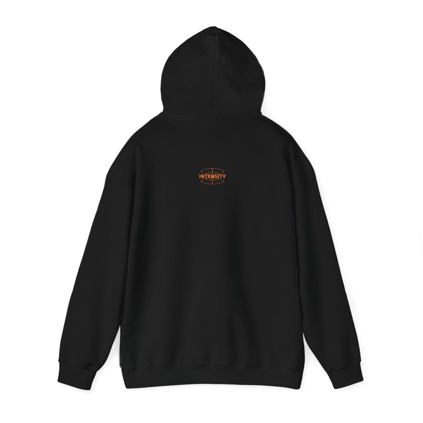 Men's "INTENSITY" Heavy Hoodie (Orange)