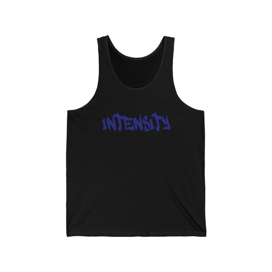 Men's "INTENSITY" Jersey Tank (Blue)