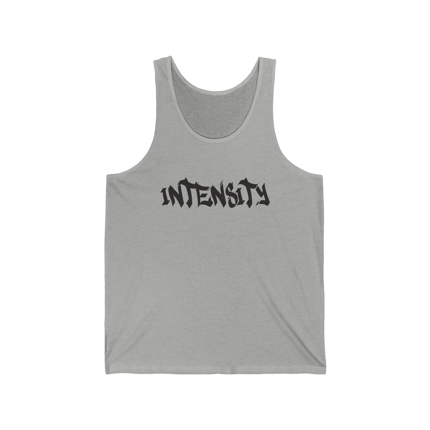 Men's "INTENSITY" Jersey Tank (Black)