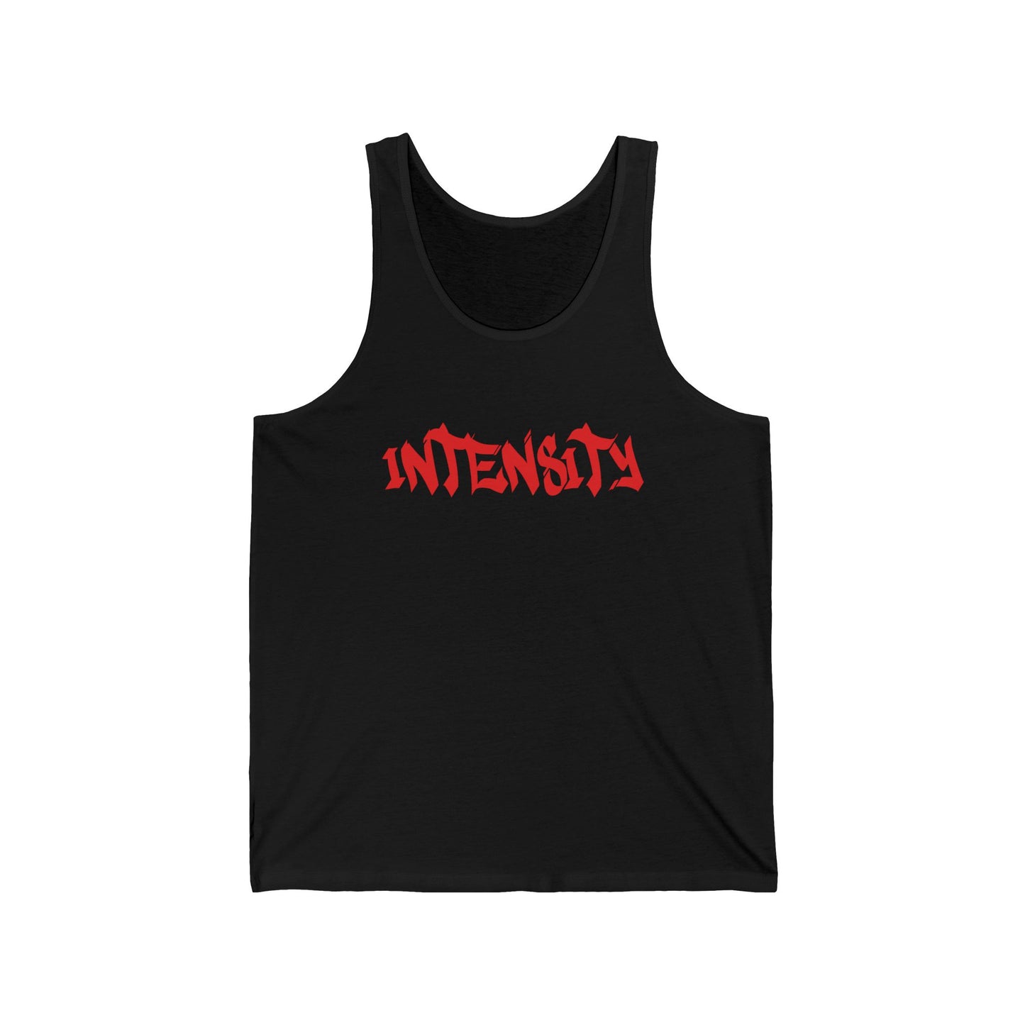 Men's "INTENSITY" Jersey Tank (Red)