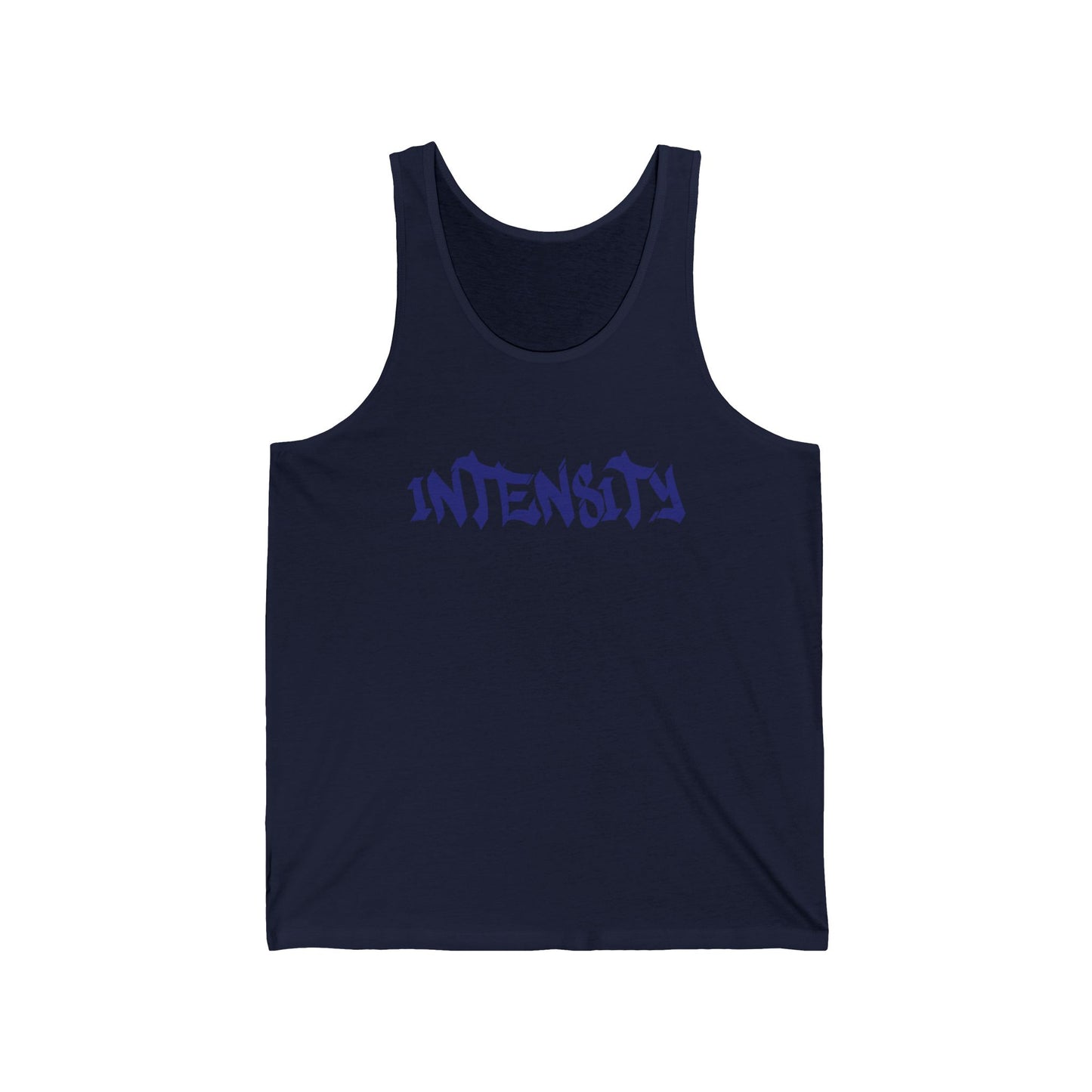 Men's "INTENSITY" Jersey Tank (Blue)