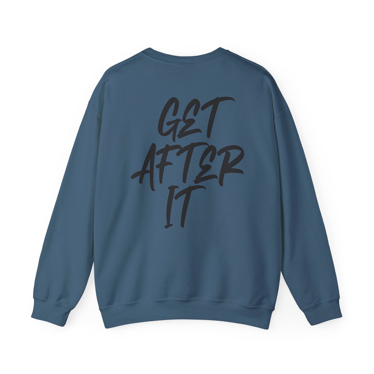 Men's "Get After It" - V1 Crewneck Sweatshirt (Black)