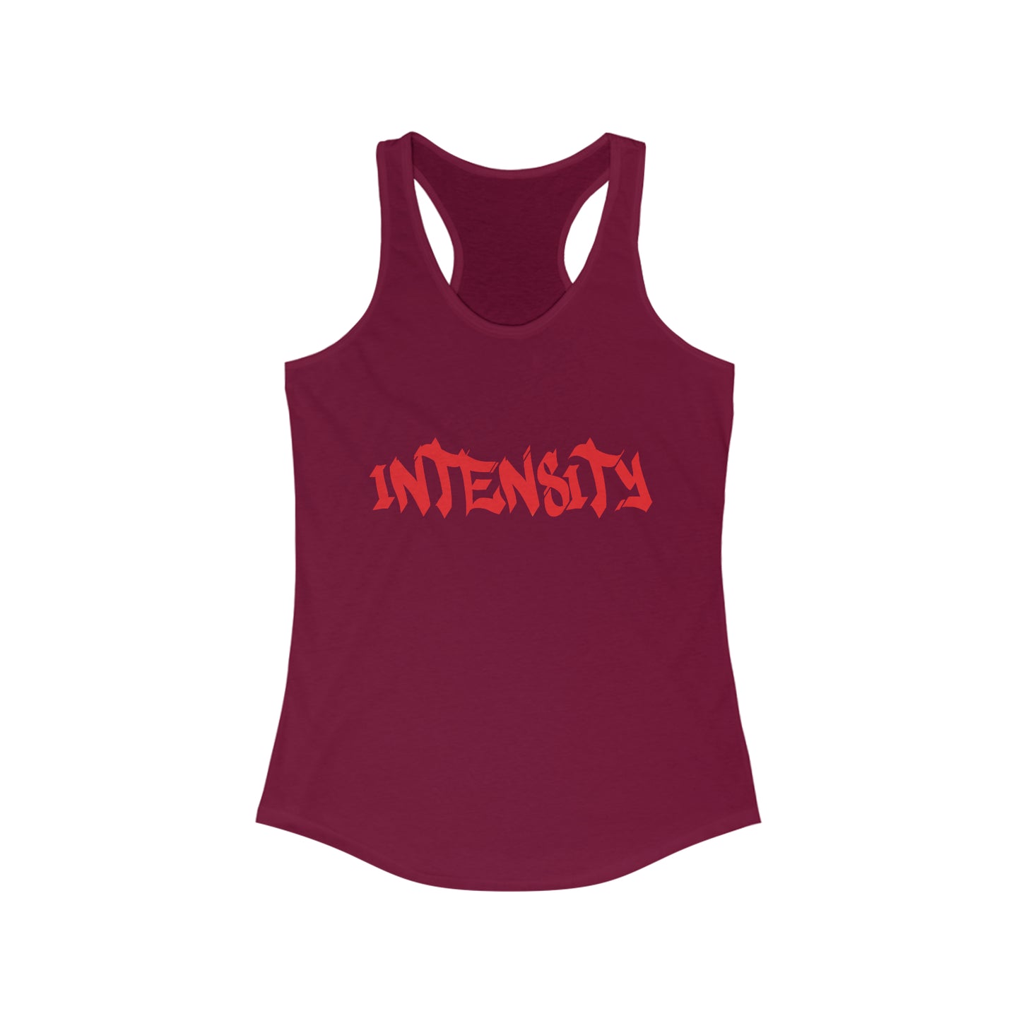 Women's "INTENSITY" Women's Tank Top Red Logo