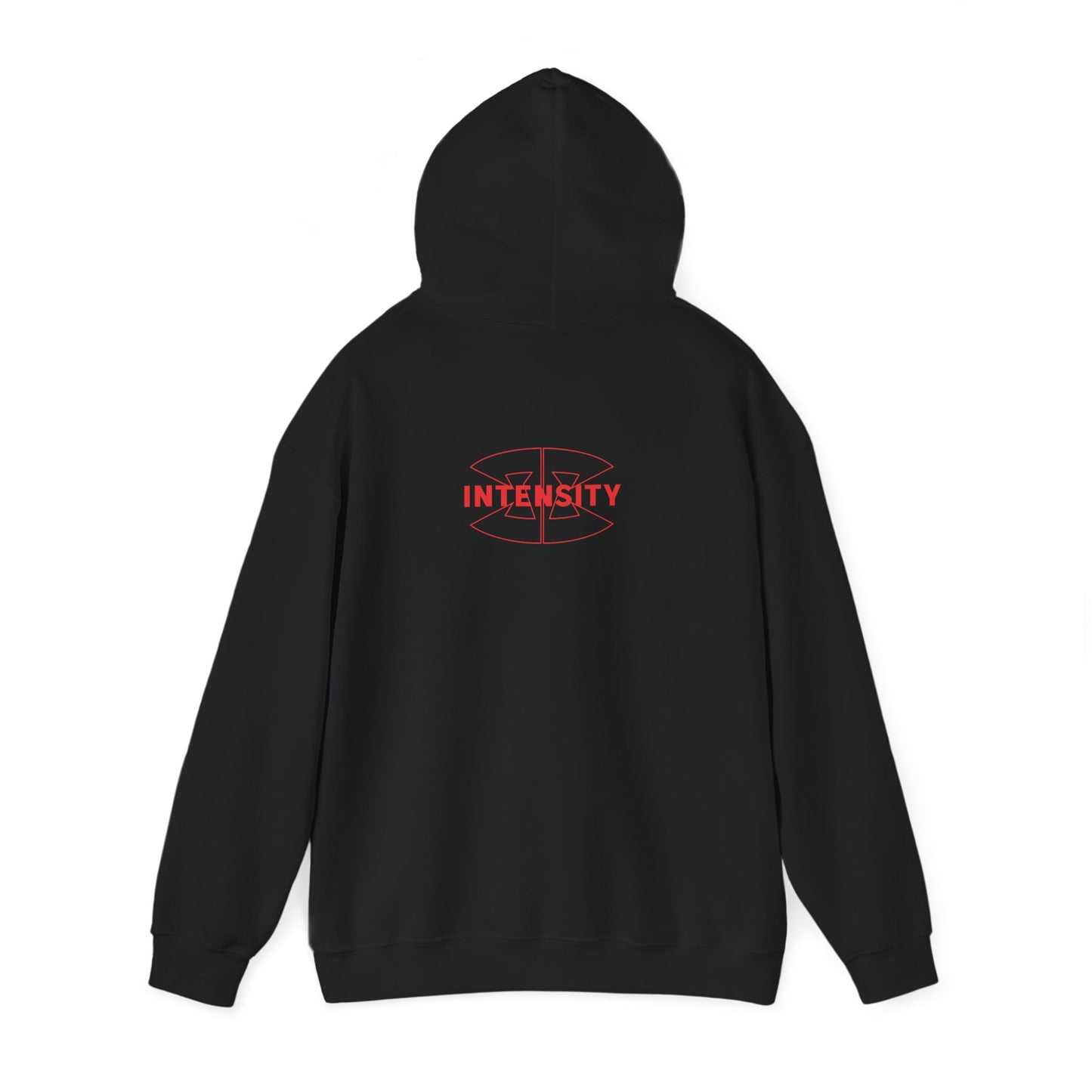 Men's "INTENSITY" Heavy Hoodie (Red)