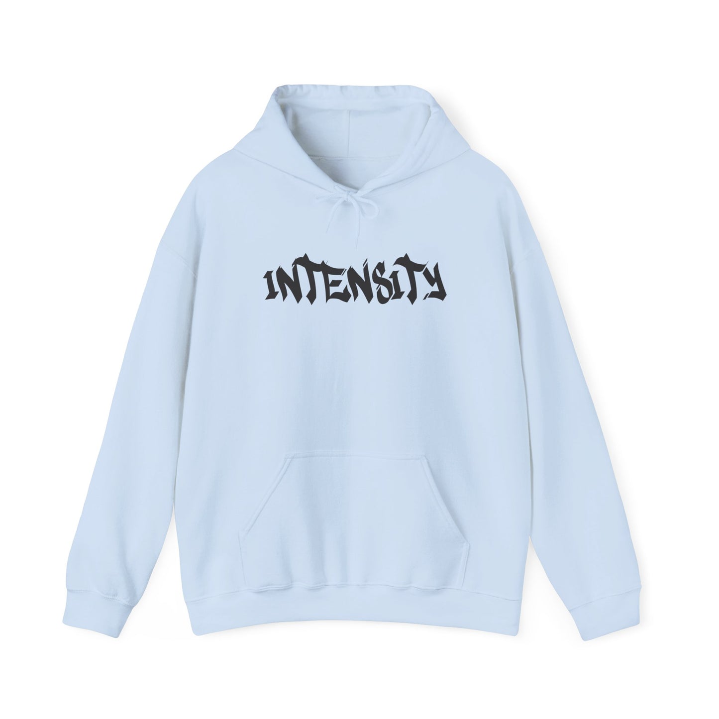 Men's "INTENSITY" Heavy Hoodie (Black)