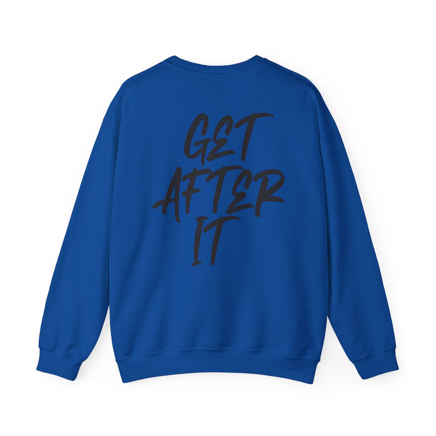 Men's "Get After It" - V1 Crewneck Sweatshirt (Black)