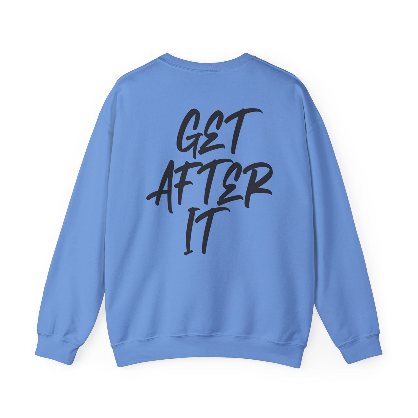 Men's "Get After It" - V1 Crewneck Sweatshirt (Black)