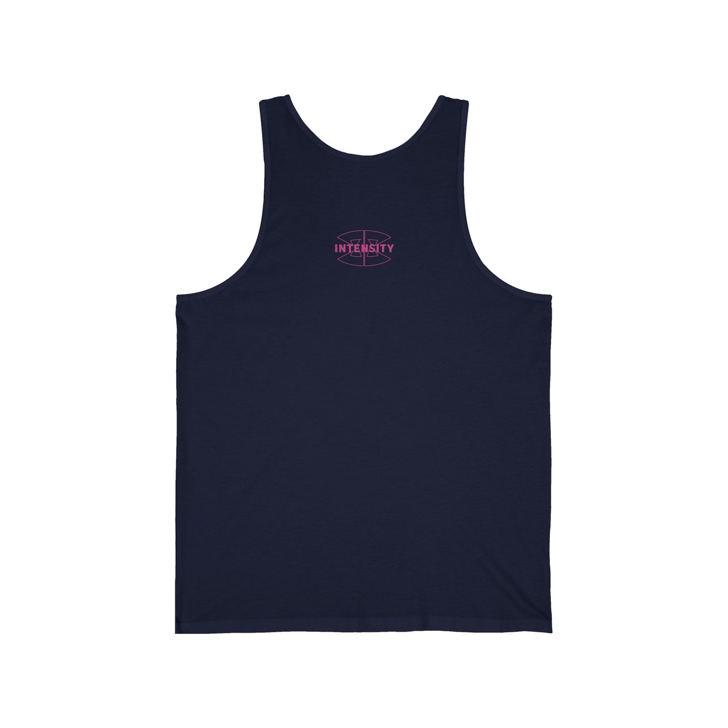 Men's "INTENSITY" Jersey Tank (Hot Pink)