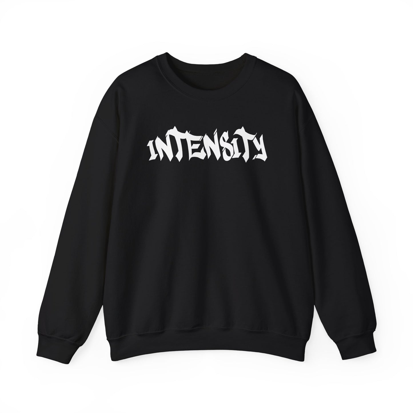Men's "INTENSITY" Crewneck Sweatshirt (White)