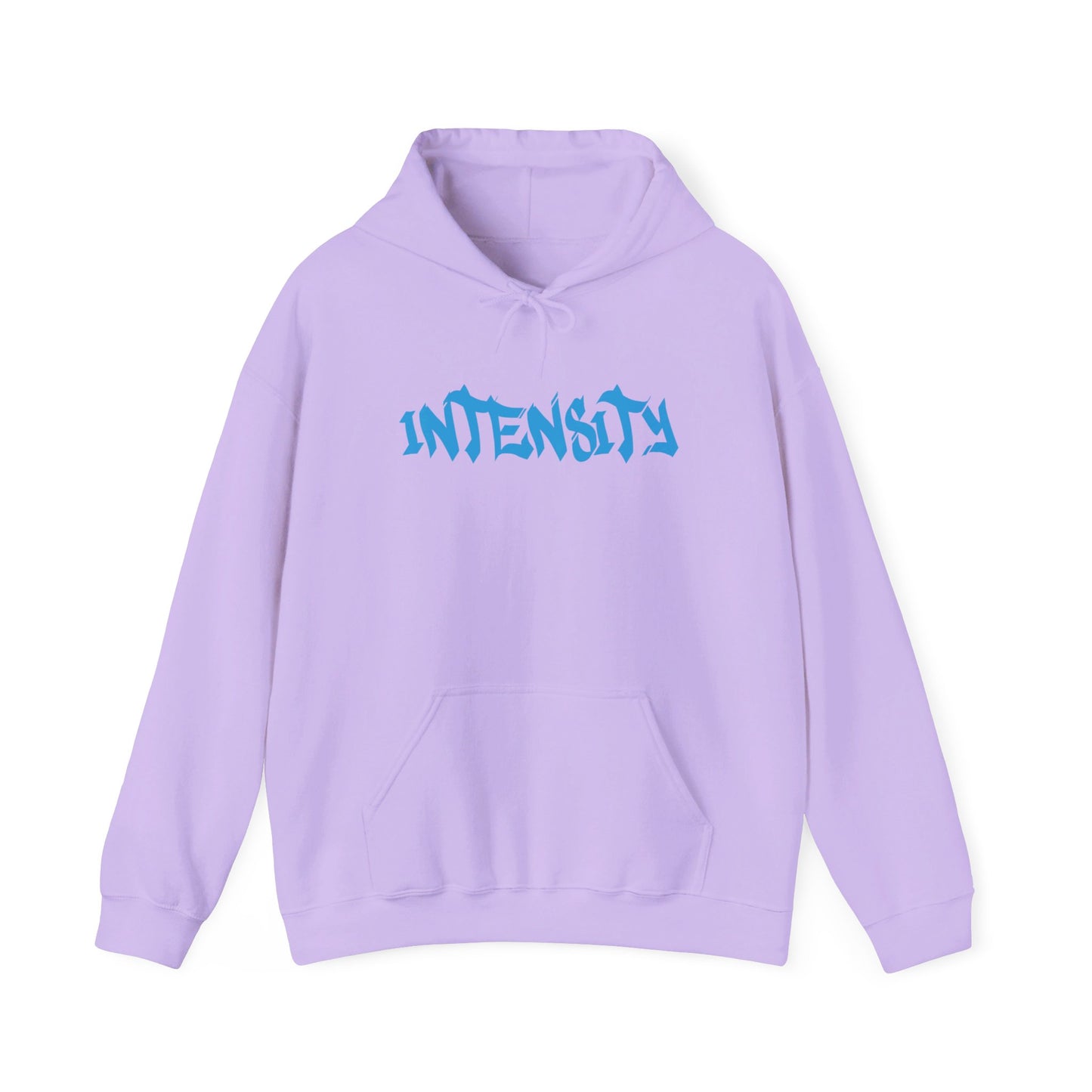 Women's "INTENSITY" Heavy Hoodie (Baby Blue)