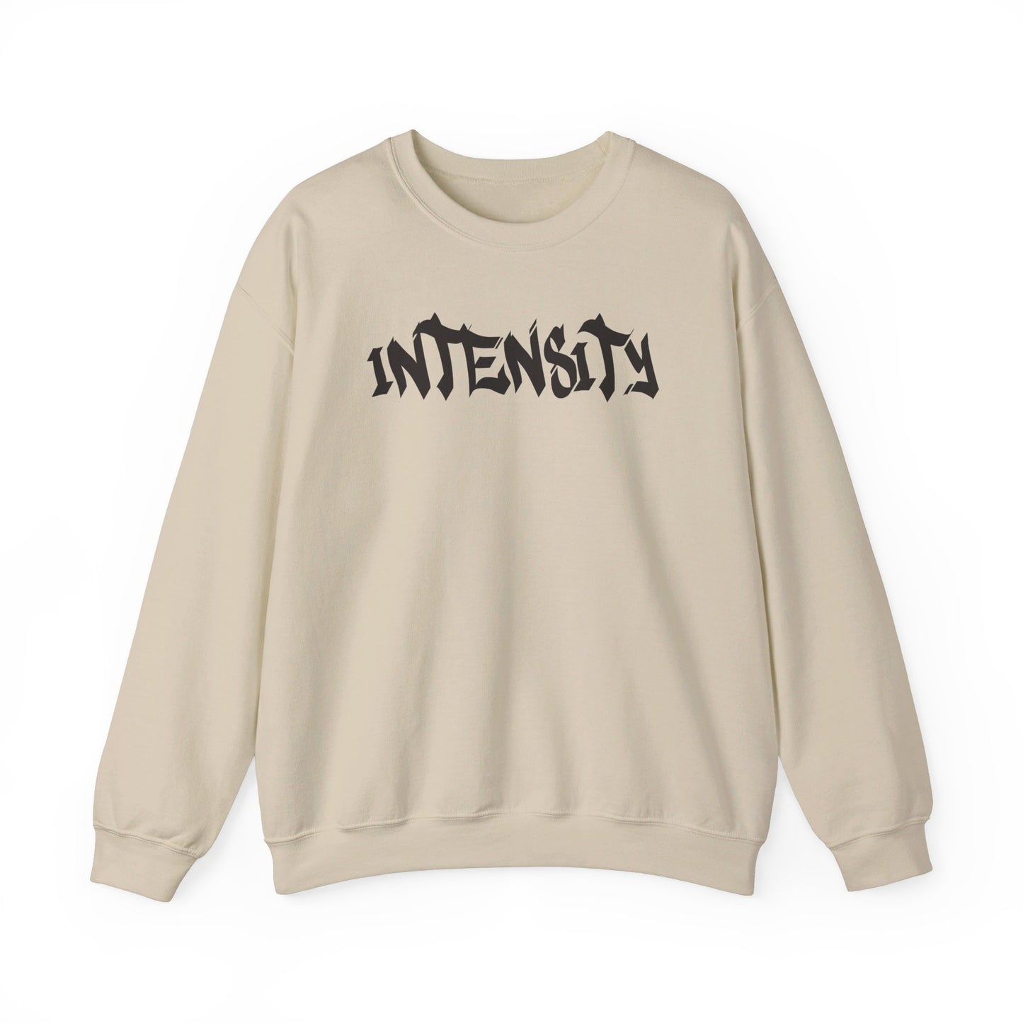 Men's "INTENSITY" Crewneck Sweatshirt (Black)