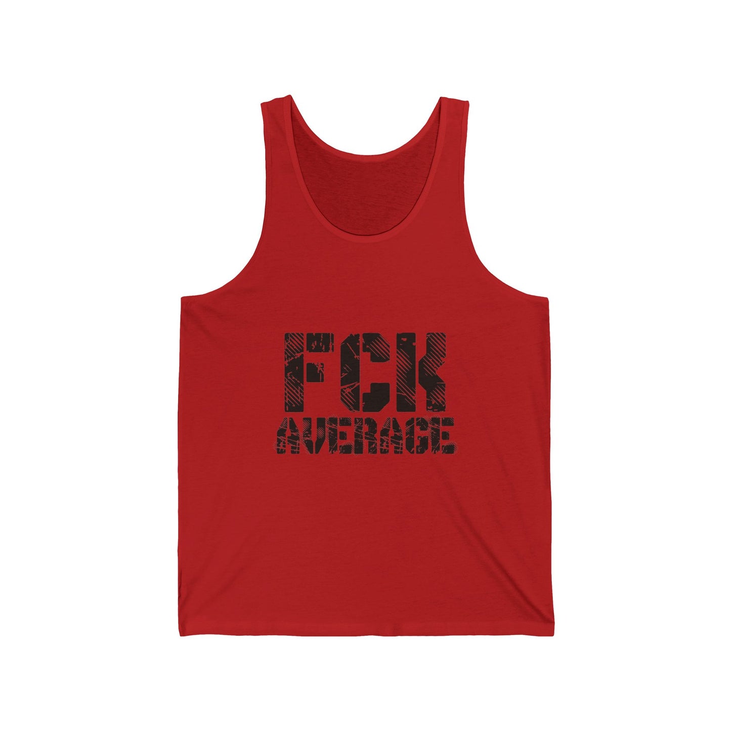 Men's "FCK Average" Tank (Black)